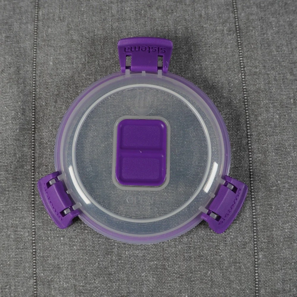 Sistema Microwave Mug Cup Purple 22.18oz Reheating Container Made In New Zealand